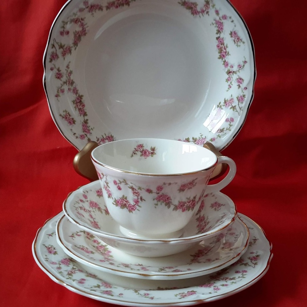 Semi Vitreous Edwin M Knowles China Set